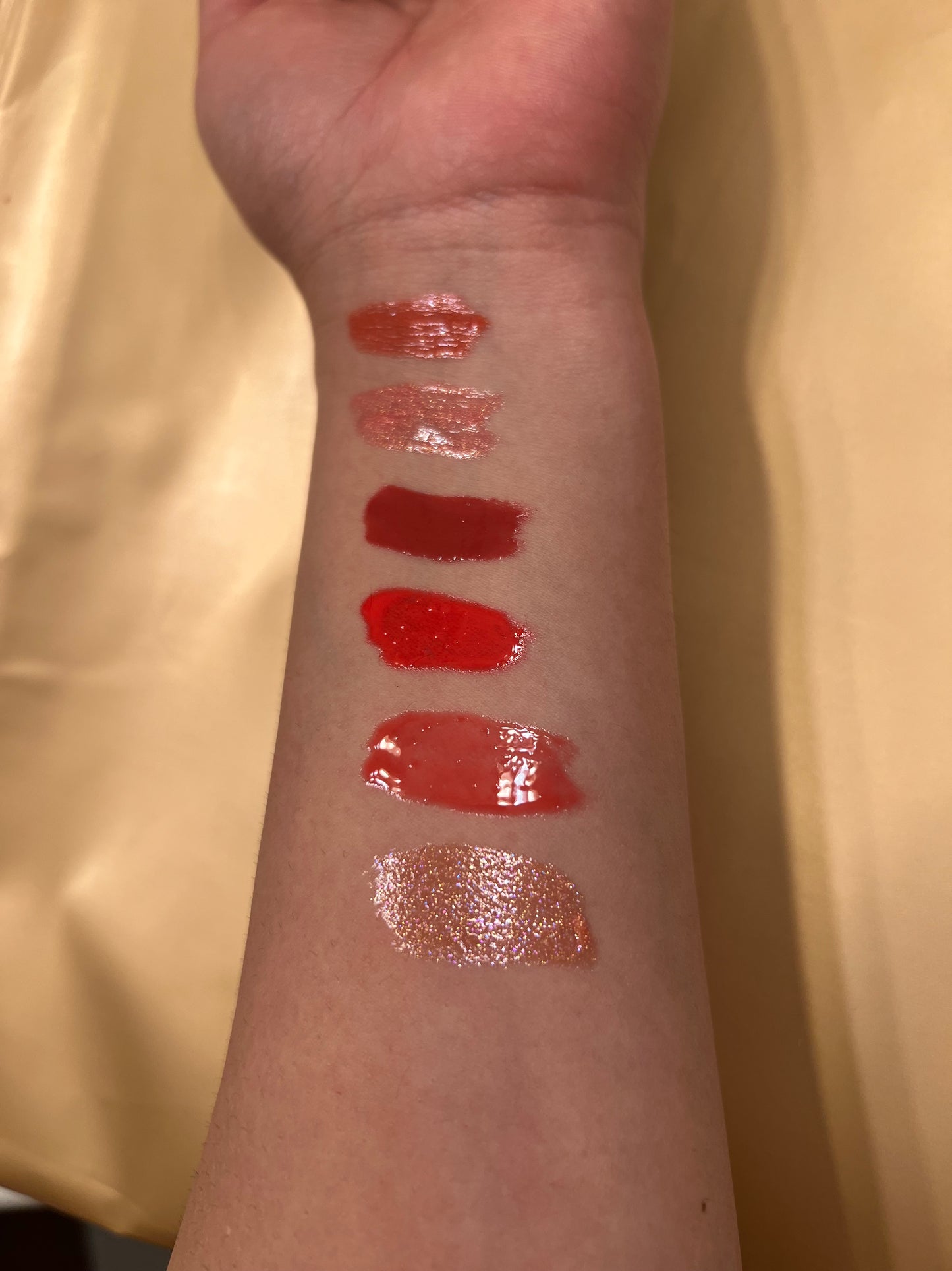 Summer vegan lipgloss