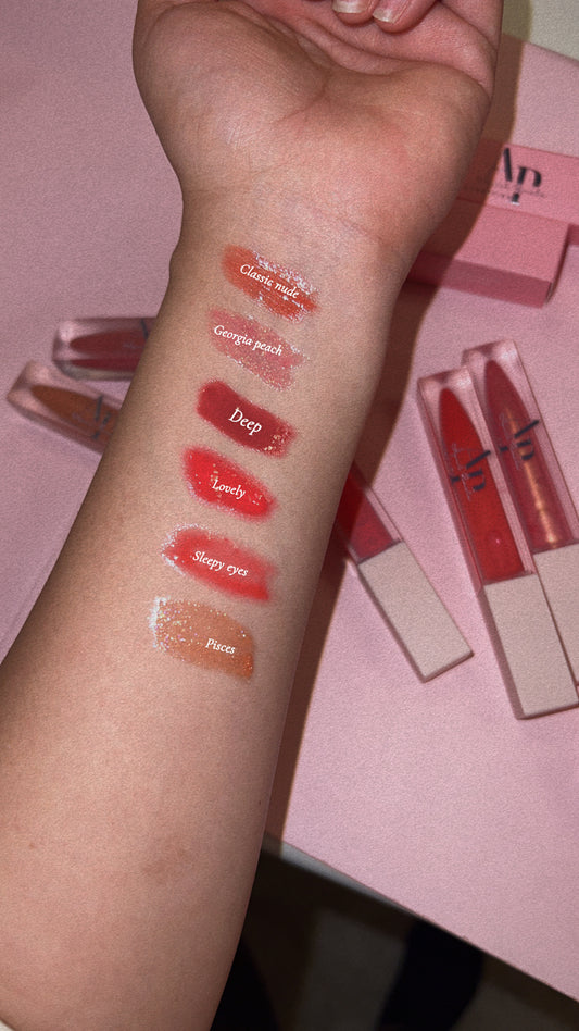 Summer vegan lipgloss